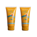 Cliven Italian sunscreen, moisturizing, oil-free, 75 ml, two packs