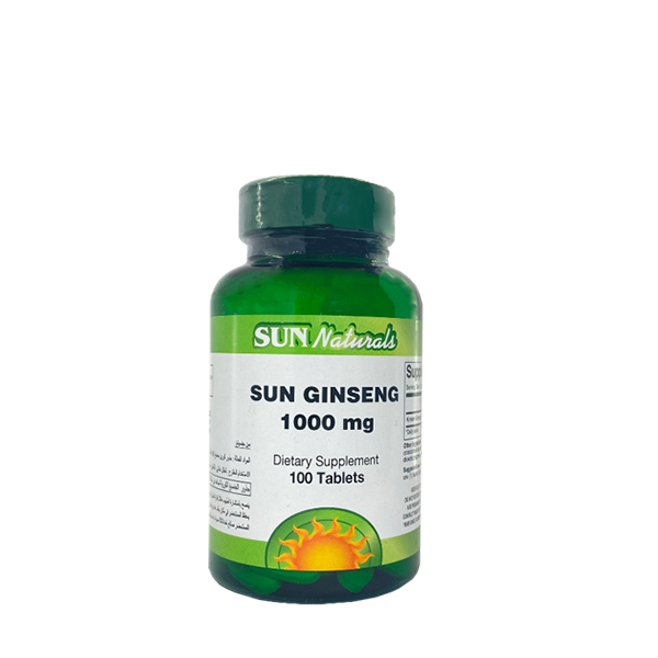 Sun-Naturals-Sun-Ginseng-100Mg-100Tab