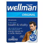 Vitabiotics Wellman Health, Vitality And Energy Release 30 Capsule