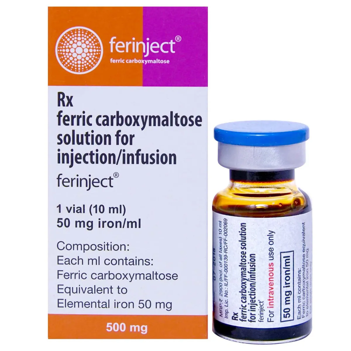 Ferinject 50mg IV Injection