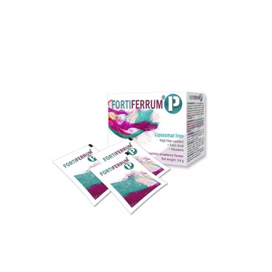 Fortiferrum P (Liposomal Iron) Strawberry Sachet 30's