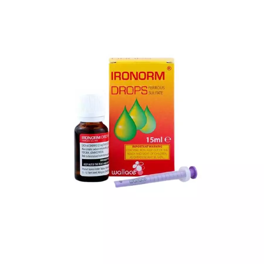 Ironorm Ferrous Sulfate Drops 15Ml