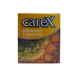 Carex Assorted Flavours 3 Condoms