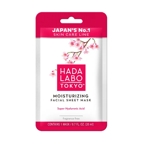 HADA LABO TOKYO Moisturizing Facial Sheet Mask (one mask 20 ml)