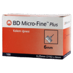 BD Micro-Fine Plus Pen Needles 31g - 6mm 100 Pieces